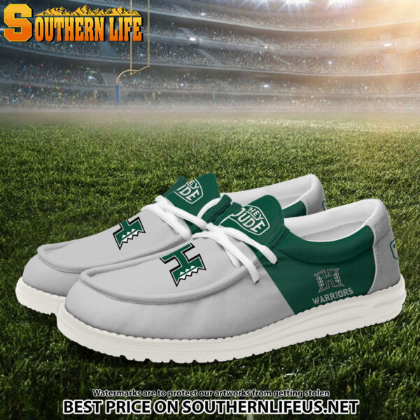 Tubopro Hawaii Rainbow Warriors Personalized Hey Dude Shoes For Men And Women - Image 2