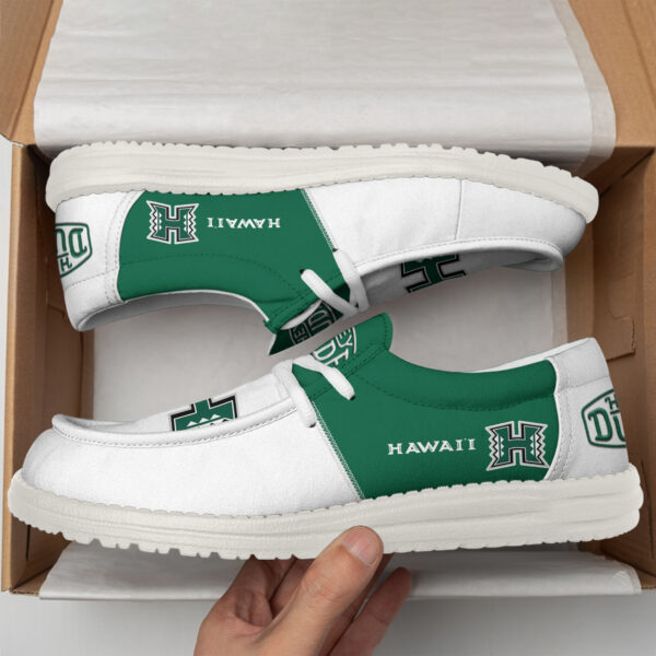 Tubopro Hawaii Rainbow Warriors Personalized Hey Dude Shoes For Men And Women - Image 3