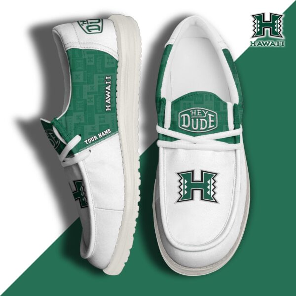 Tubopro Hawaii Rainbow Warriors Personalized Hey Dude Shoes For Men And Women