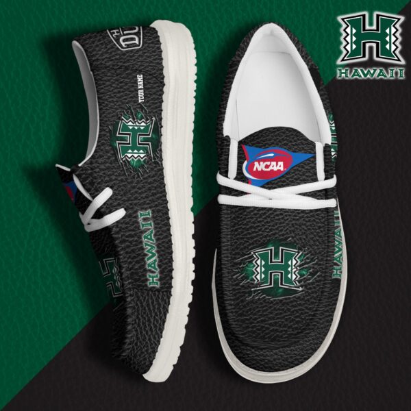 Tubopro Hawaii Rainbow Warriors Personalized Hey Dude Shoes For Men And Women