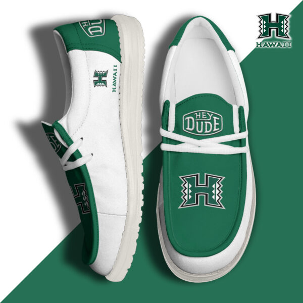 Tubopro Hawaii Rainbow Warriors Personalized Hey Dude Shoes For Men And Women