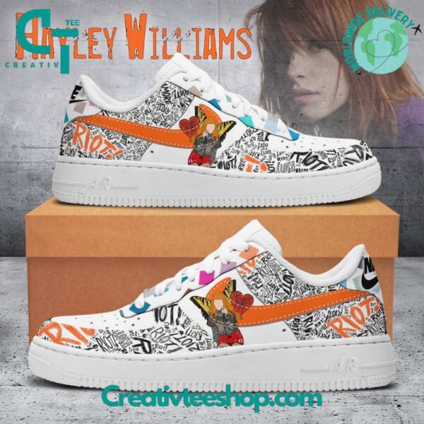 Tubopro Hayley Williams Air Low-Top Sneakers Shoes For Men And Women - Image 2