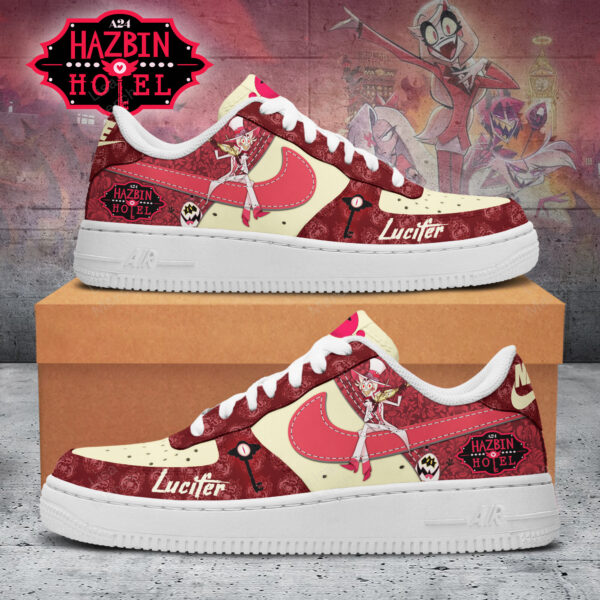 Tubopro Hazbin Hotel Air Low-Top Sneakers Shoes For Men And Women - Image 3
