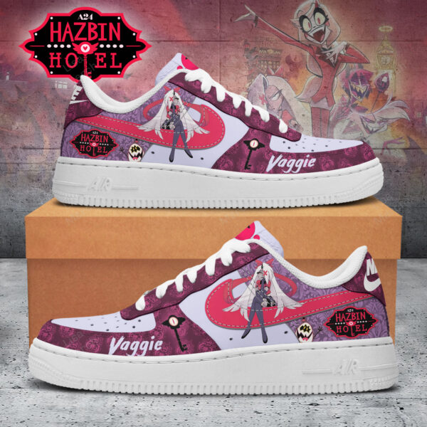 Tubopro Hazbin Hotel Air Low-Top Sneakers Shoes For Men And Women - Image 3