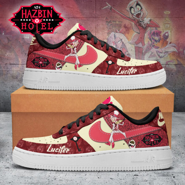 Tubopro Hazbin Hotel Air Low-Top Sneakers Shoes For Men And Women