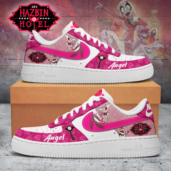 Tubopro Hazbin Hotel Air Low-Top Sneakers Shoes For Men And Women - Image 3