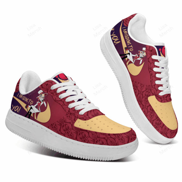 Tubopro Hazbin Hotel Air Low-Top Sneakers Shoes For Men And Women - Image 2