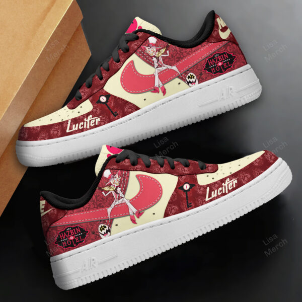 Tubopro Hazbin Hotel Air Low-Top Sneakers Shoes For Men And Women - Image 2