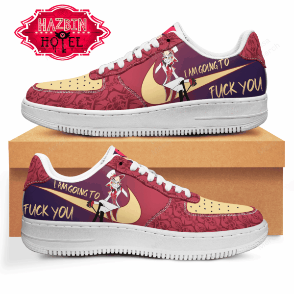 Tubopro Hazbin Hotel Air Low-Top Sneakers Shoes For Men And Women