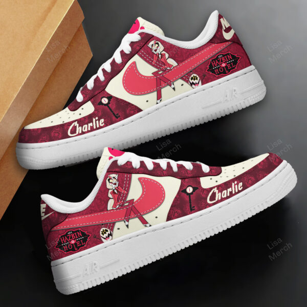 Tubopro Hazbin Hotel Air Low-Top Sneakers Shoes For Men And Women - Image 4