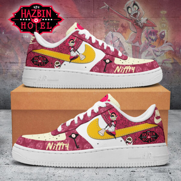 Tubopro Hazbin Hotel Air Low-Top Sneakers Shoes For Men And Women - Image 3