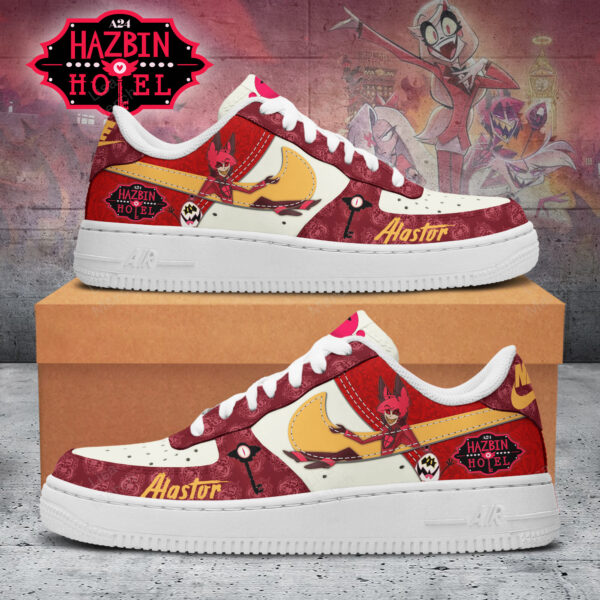 Tubopro Hazbin Hotel Air Low-Top Sneakers Shoes For Men And Women - Image 3