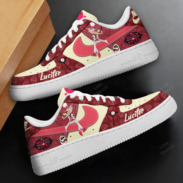 Tubopro Hazbin Hotel Air Low-Top Sneakers Shoes For Men And Women - Image 4