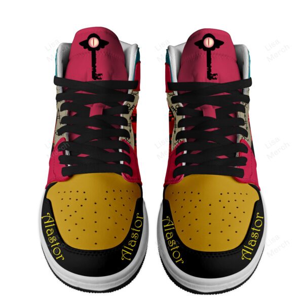 Tubopro Hazbin Hotel AJ1 High Sneakers Shoes For Men And Women - Image 2