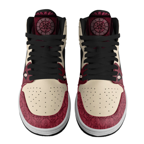 Tubopro Hazbin Hotel AJ1 High Sneakers Shoes For Men And Women - Image 3