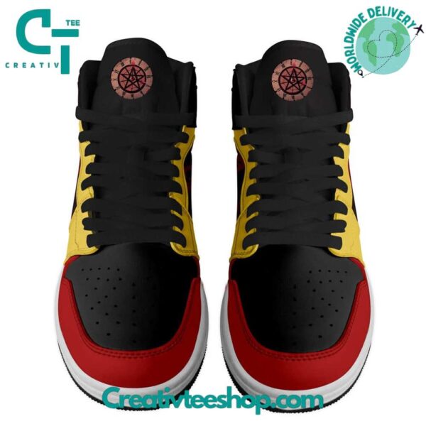Tubopro Hazbin Hotel AJ1 High Sneakers Shoes For Men And Women - Image 2