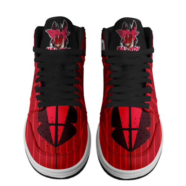 Tubopro Hazbin Hotel AJ1 High Sneakers Shoes For Men And Women - Image 4