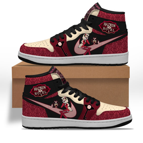 Tubopro Hazbin Hotel AJ1 High Sneakers Shoes For Men And Women