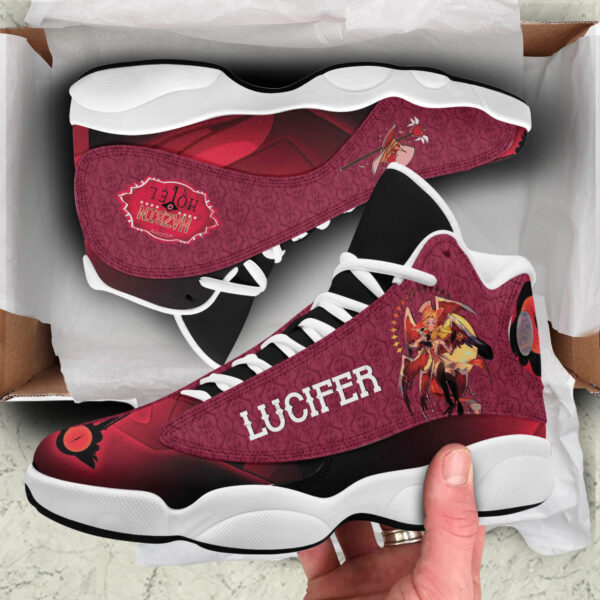 Tubopro Hazbin Hotel AJ13 Sneakers Shoes For Men And Women - Image 2