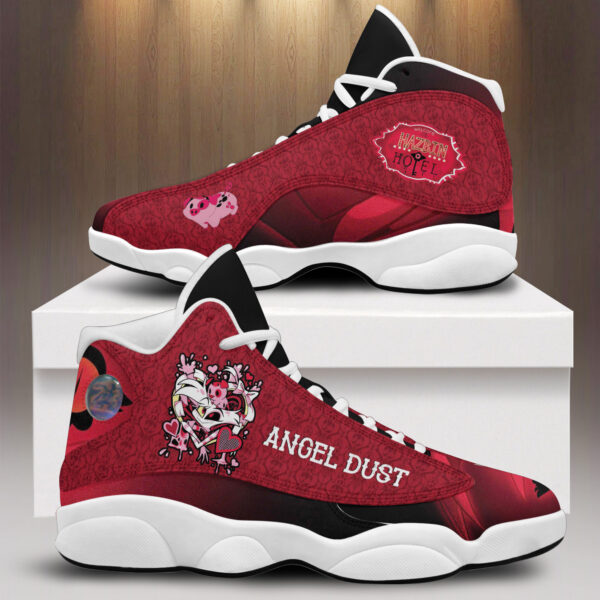 Tubopro Hazbin Hotel AJ13 Sneakers Shoes For Men And Women - Image 2