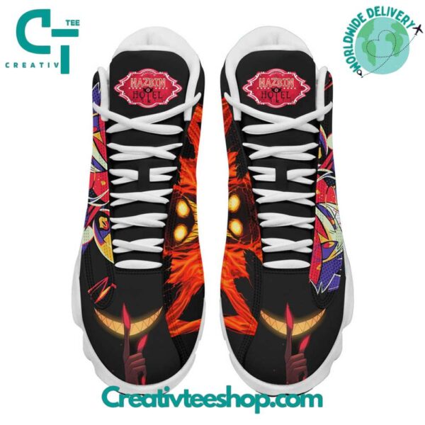 Tubopro Hazbin Hotel Alastor AJ13 Sneakers Shoes For Men And Women - Image 2