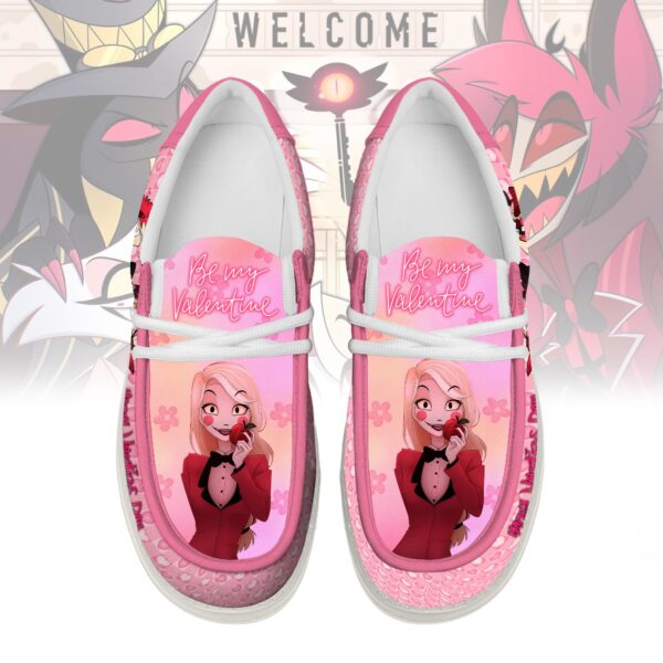 Tubopro Hazbin Hotel Personalized Hey Dude Shoes For Men And Women - Image 3