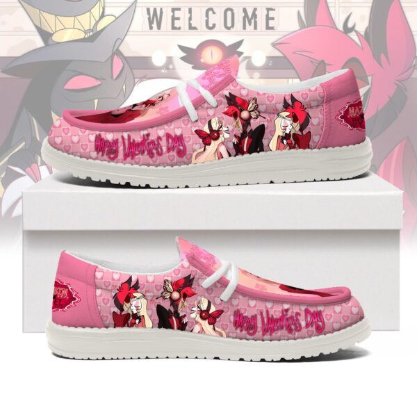 Tubopro Hazbin Hotel Personalized Hey Dude Shoes For Men And Women - Image 2