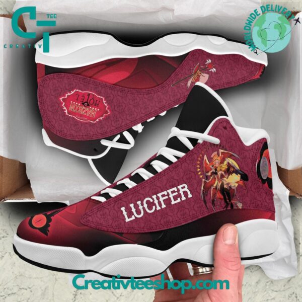 Tubopro Hazbin Hotel Lucifer AJ13 Sneakers Shoes For Men And Women