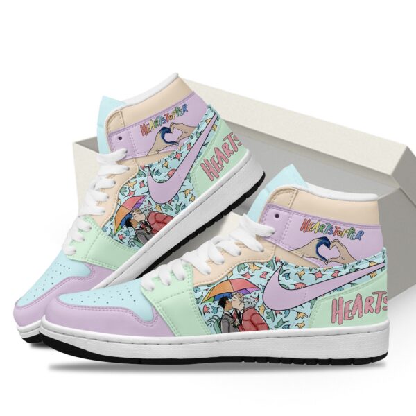 Tubopro Heartstopper AJ1 High Sneakers Shoes For Men And Women - Image 2