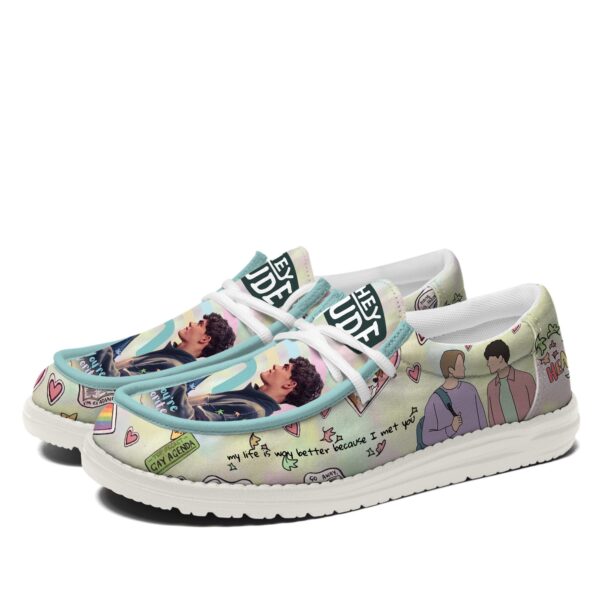 Tubopro Heartstopper Personalized Hey Dude Shoes For Men And Women - Image 2