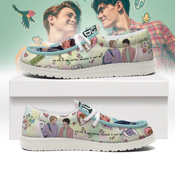 Tubopro Heartstopper Personalized Hey Dude Shoes For Men And Women
