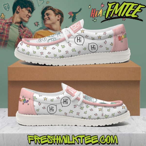 Tubopro Heartstoppers Personalized Hey Dude Shoes For Men And Women