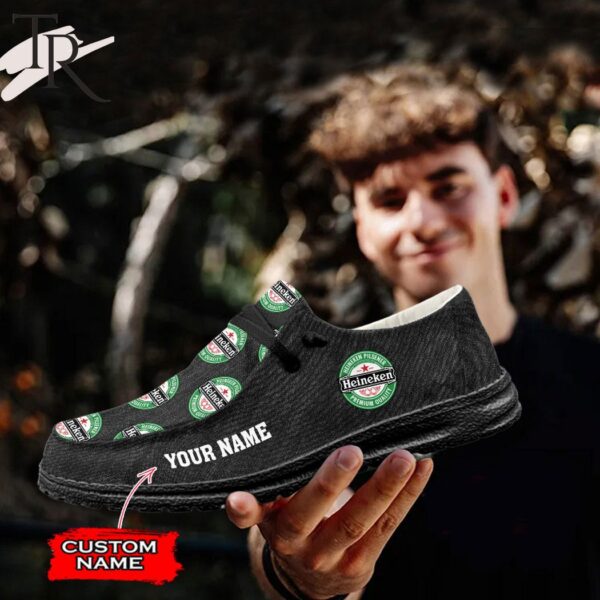 Tubopro Heineken Personalized Hey Dude Shoes For Men And Women - Image 2