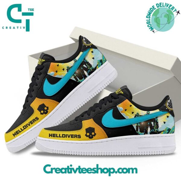 Tubopro Helldivers II Air Low-Top Sneakers Shoes For Men And Women - Image 3