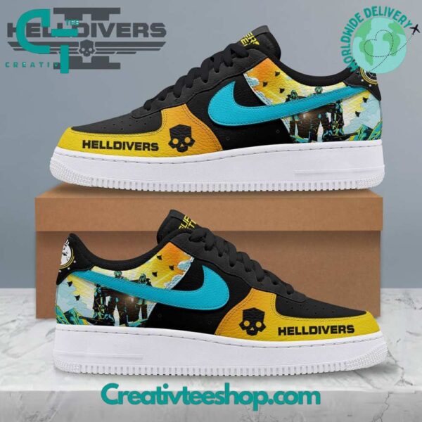 Tubopro Helldivers II Air Low-Top Sneakers Shoes For Men And Women