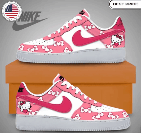 Tubopro Hello Kitty Air Low-Top Sneakers Shoes For Men And Women
