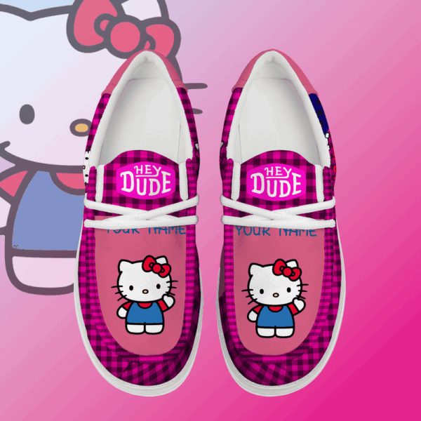 Tubopro Hello Kitty Personalized Hey Dude Shoes For Men And Women
