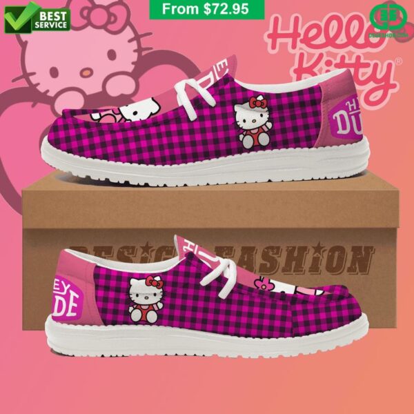 Tubopro Hello Kitty Personalized Hey Dude Shoes For Men And Women - Image 4