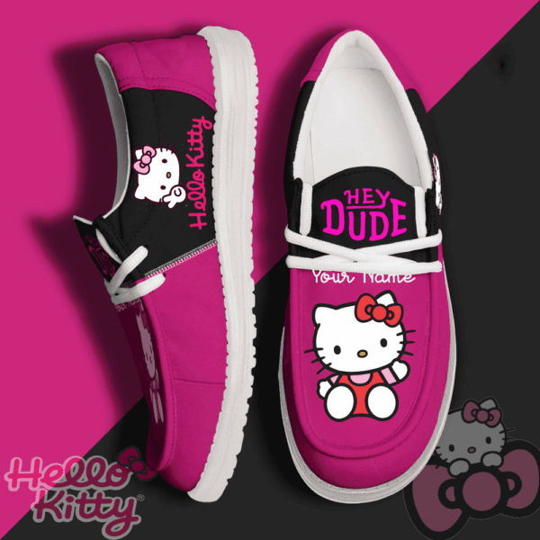 Tubopro Hello Kitty Personalized Hey Dude Shoes For Men And Women