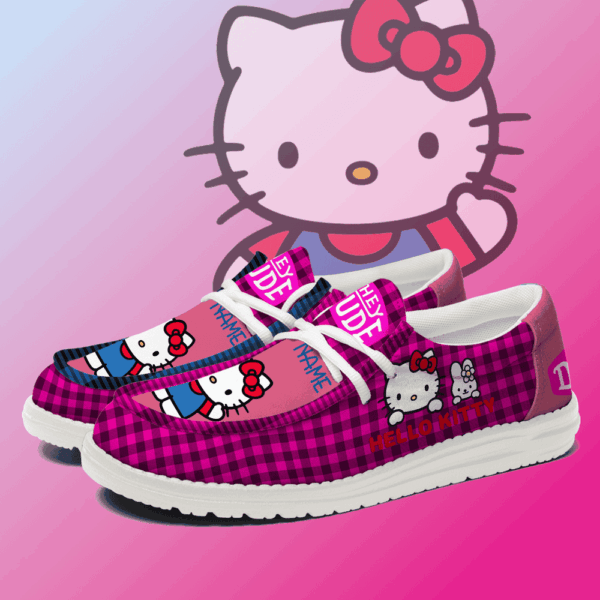Tubopro Hello Kitty Personalized Hey Dude Shoes For Men And Women - Image 4