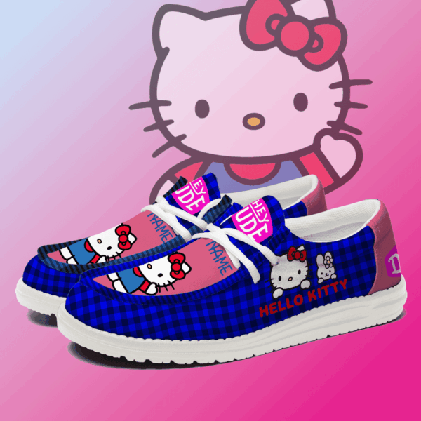 Tubopro Hello Kitty Personalized Hey Dude Shoes For Men And Women