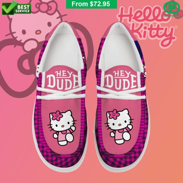 Tubopro Hello Kitty Personalized Hey Dude Shoes For Men And Women