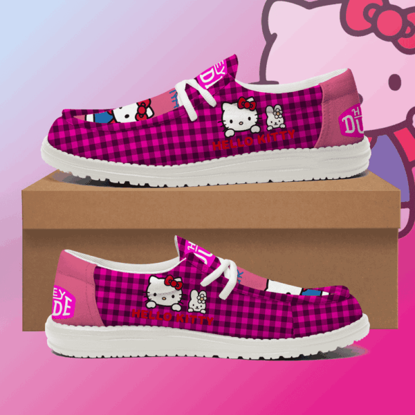 Tubopro Hello Kitty Personalized Hey Dude Shoes For Men And Women - Image 5