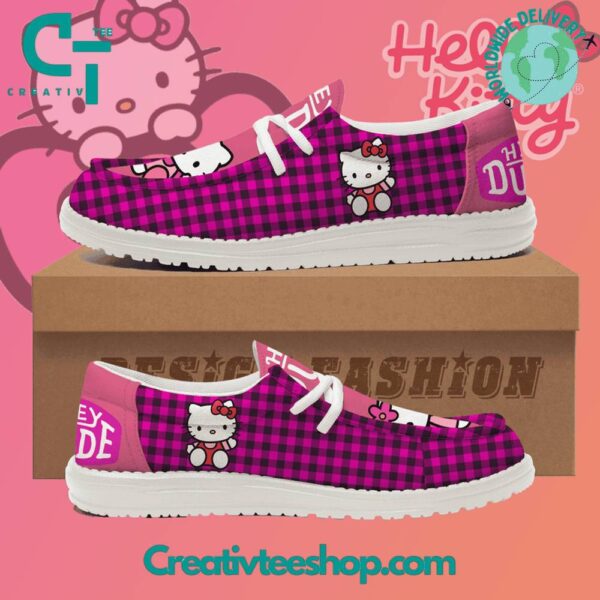 Tubopro Hello Kitty Personalized Hey Dude Shoes For Men And Women