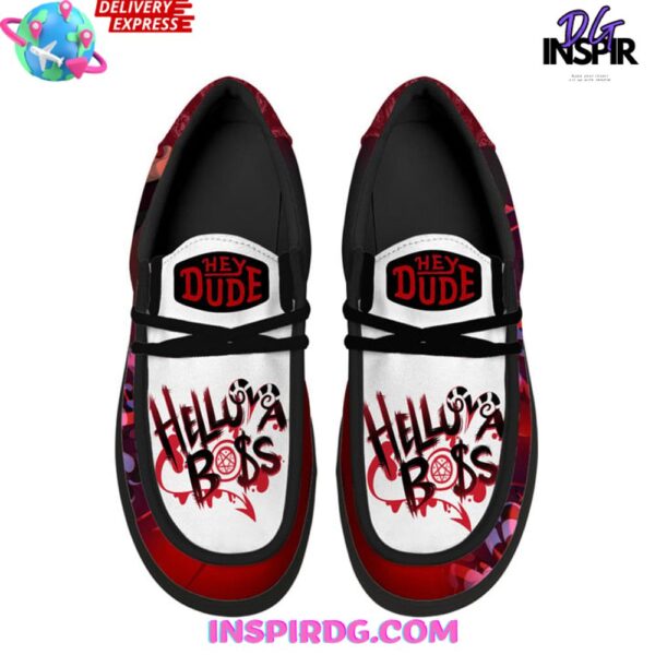 Tubopro Helluva Boss Personalized Hey Dude Shoes For Men And Women - Image 3