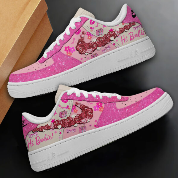 Tubopro Hi Barbie Air Low-Top Sneakers Shoes For Men And Women - Image 2