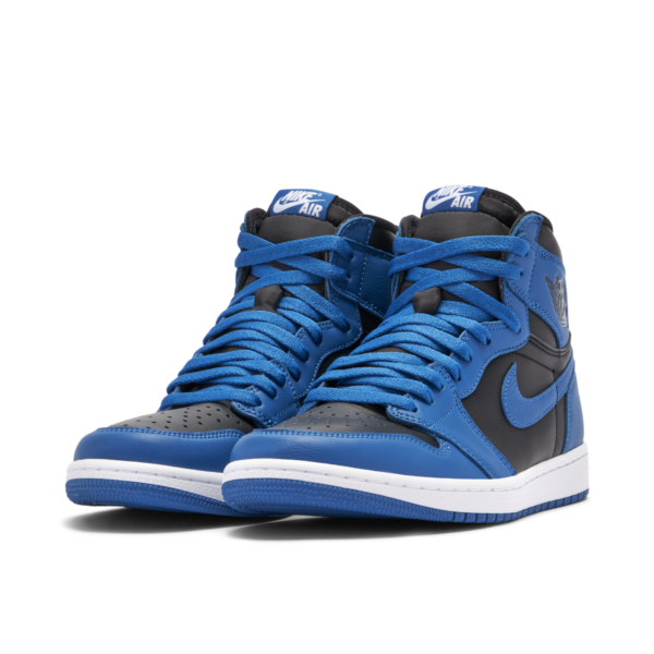 Tubopro High Dark Marina Blue AJ1 High Sneakers Shoes For Men And Women - Image 4