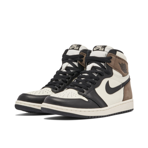 Tubopro High Dark Mocha AJ1 High Sneakers Shoes For Men And Women - Image 4
