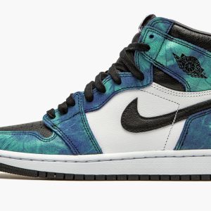 Tubopro High Wmns Tie-dye AJ1 High Sneakers Shoes For Men And Women