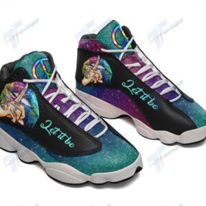 Tubopro Hippie Lips Let It Be AJ13 Sneakers Shoes For Men And Women